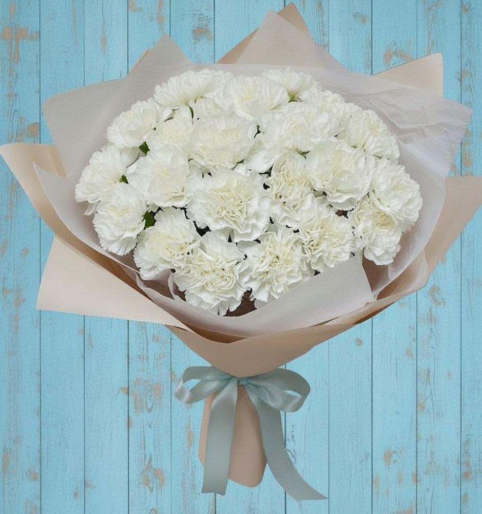 Букет цветов из: Гвоздики в Лычково