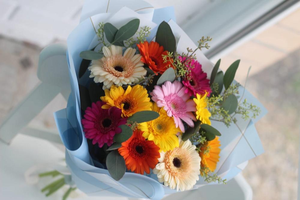 Букет цветов из: Герберы в Лычково