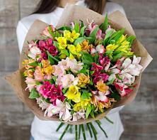 Букет цветов из:  Альстромерии #REPLACE_PRED# Лычково