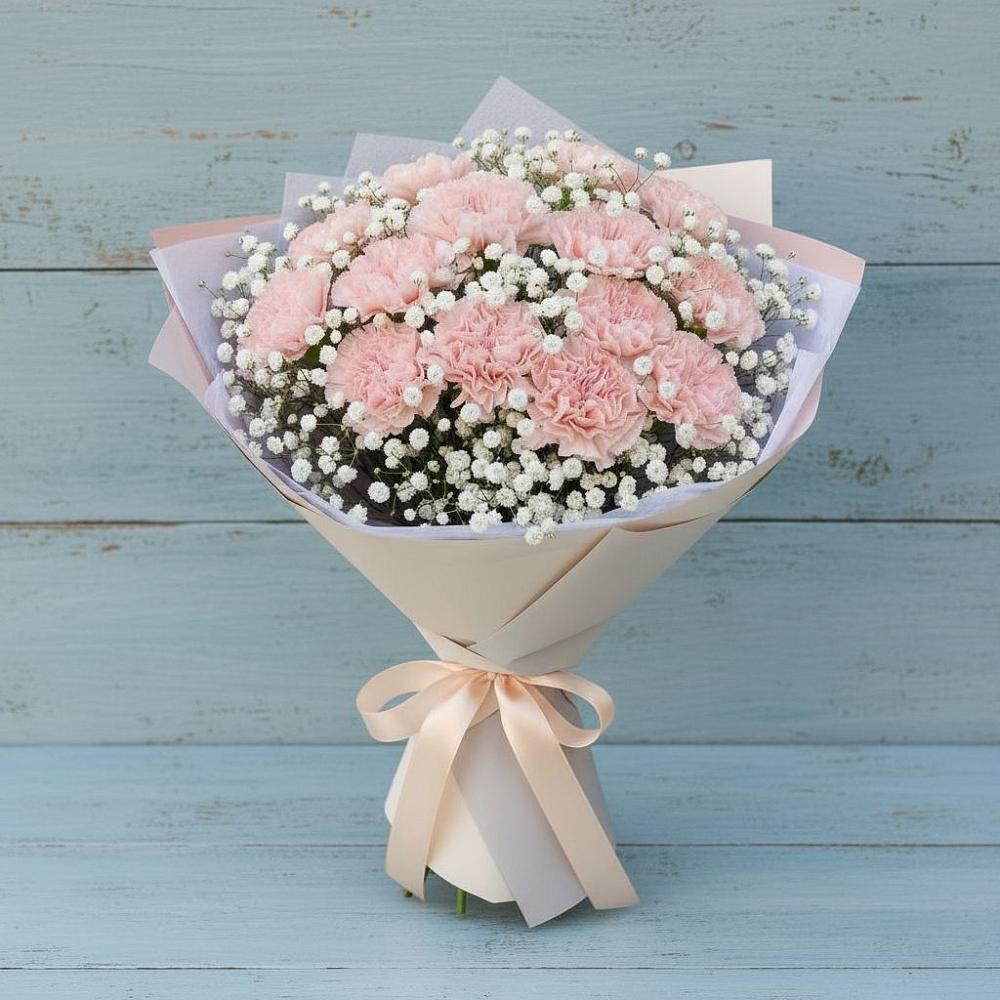 Букет цветов из: Гвоздики в Лычково