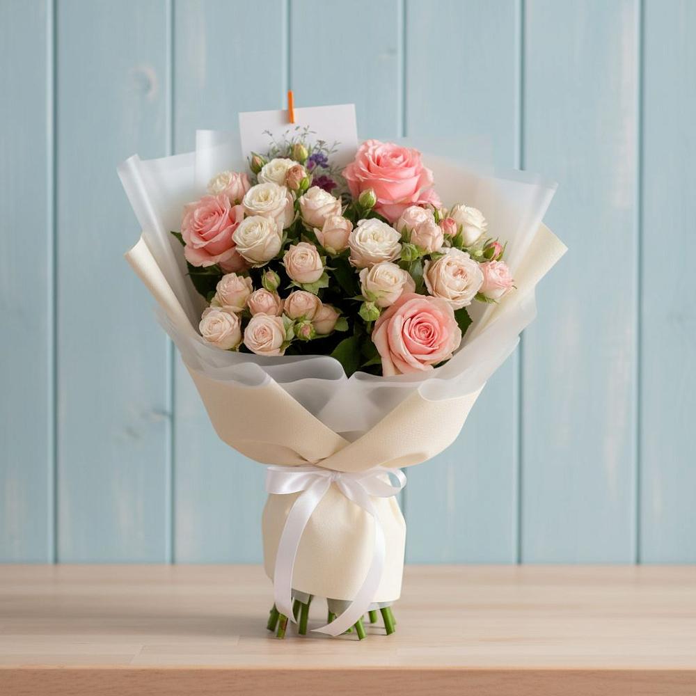 Букет цветов из: Розы в Лычково