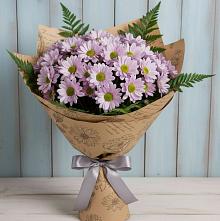Букет цветов из:  Хризантемы #REPLACE_PRED# Лычково