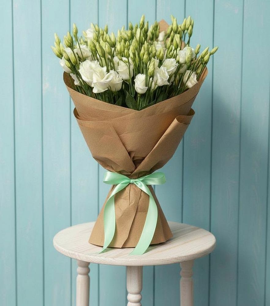 Букет цветов из: Лизиантусы в Лычково