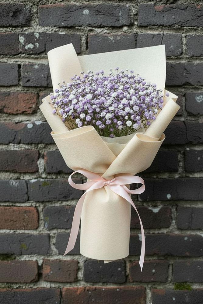 Букет цветов из: Гипсофила в Лычково