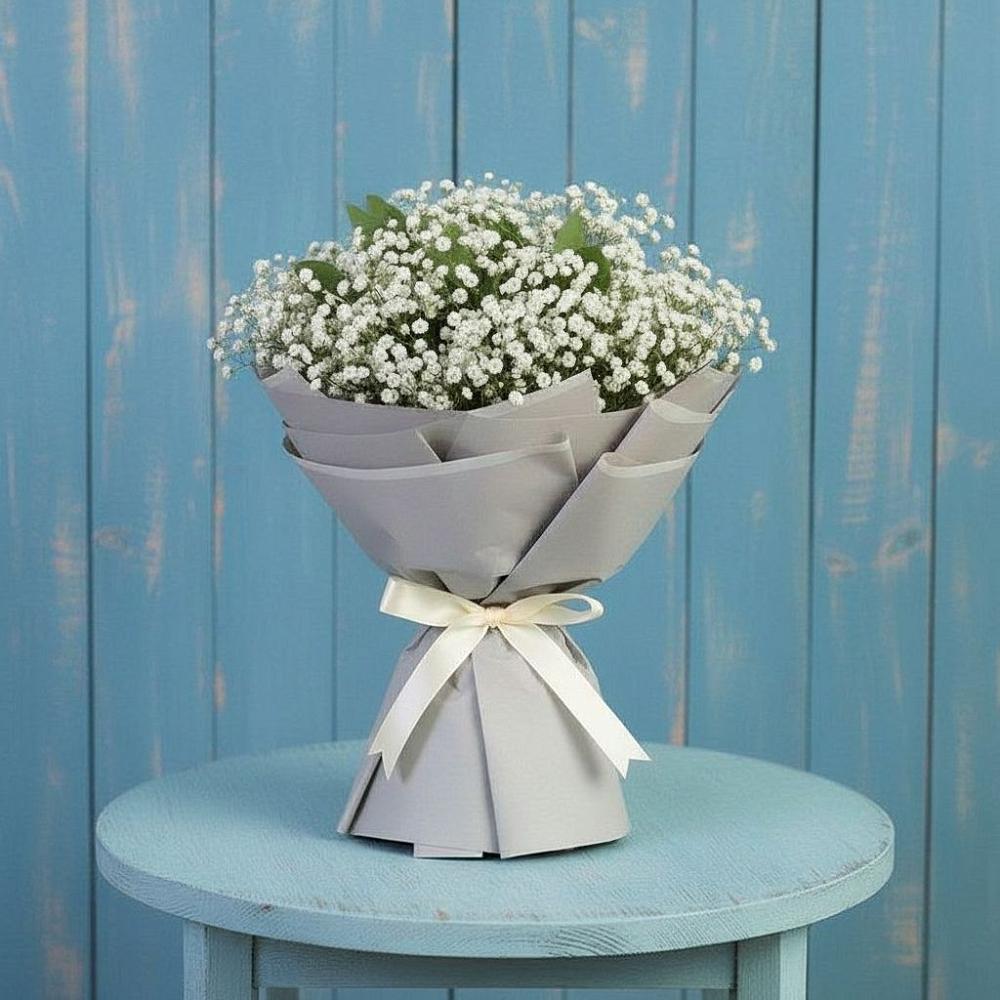 Букет цветов из: Гипсофила в Лычково