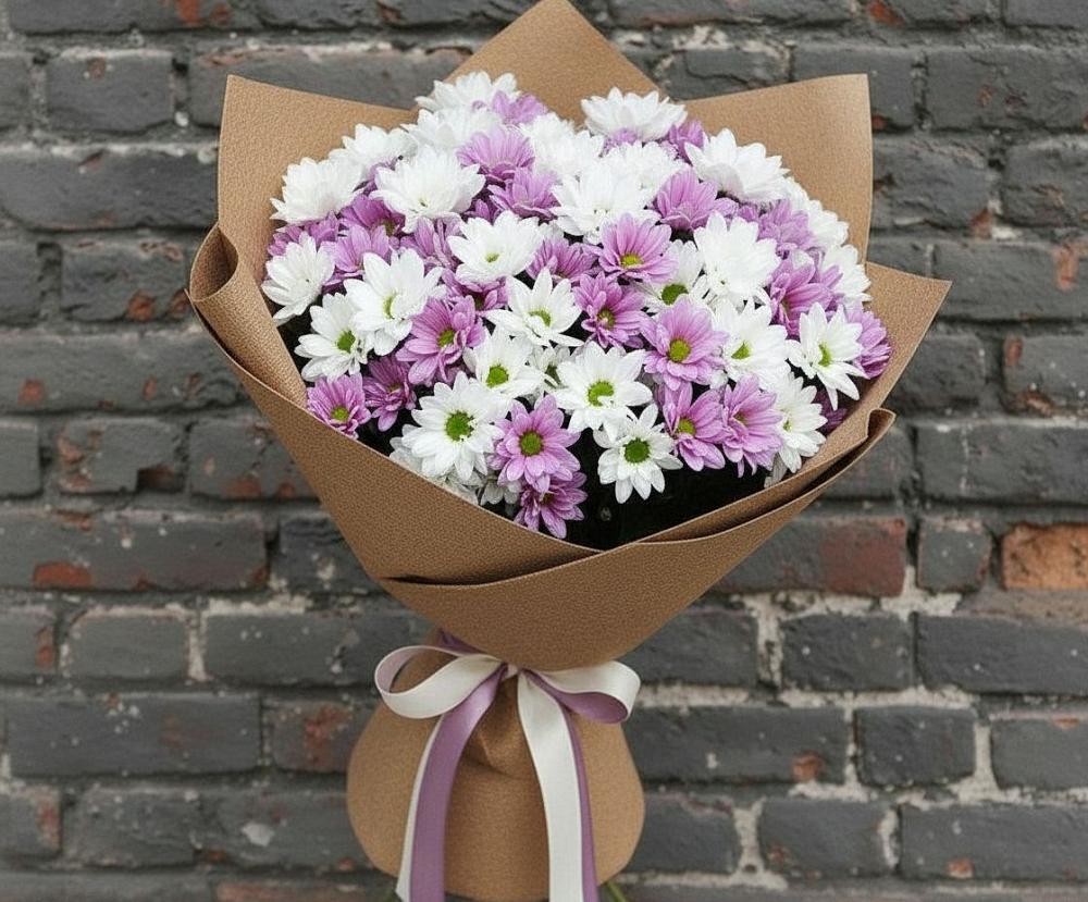 Букет цветов из: Хризантемы в Лычково