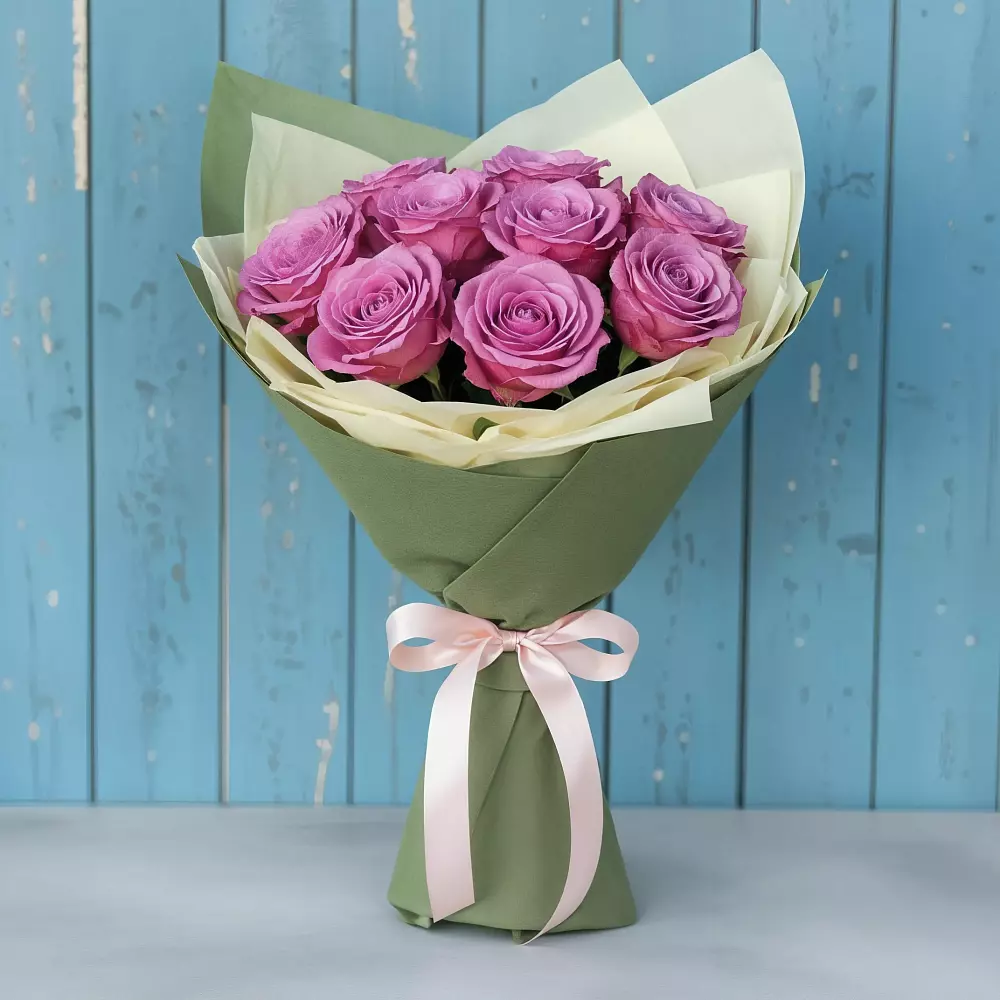 Букет Розы Фёрст Леди в Лычково