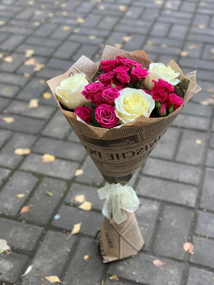 Букет цветов из: Розы в Лычково