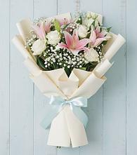 Букет цветов из:  Лилии в Лычково