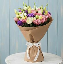 Букет цветов из:  Лизиантусы в Лычково